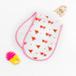 Burp Cloth Hearts