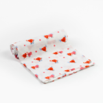 Muslin Swaddle Hearts