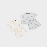 Top & Bottom Frisky Mouse & Teddy Bear-(Pack Of 2)