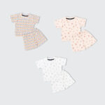 Top & Bottom Giggly Duo,Polka Dots,Pawsome Pals - (Pack Of 3)