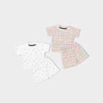 Top & Bottom Pawsome Pals & Polka Dots-(Pack Of 2)