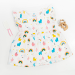 Frocks Little World,Hearts & Ilama-(Pack Of 3) - Image 3